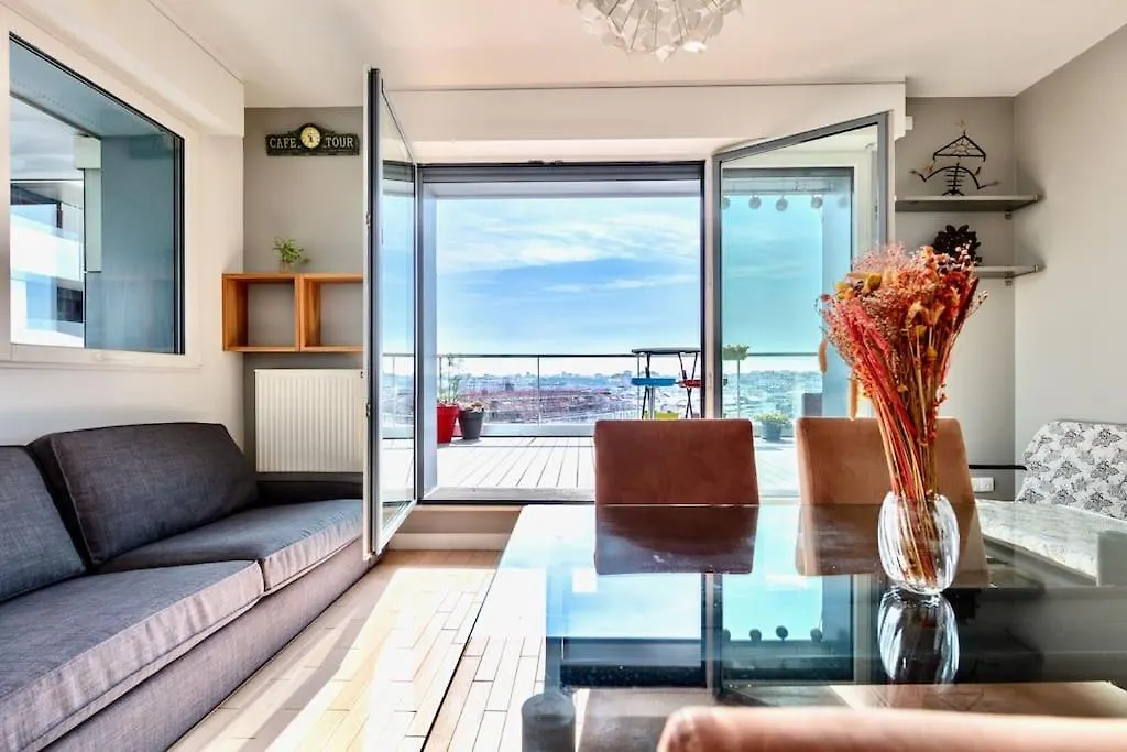 Appartement Entier Terrasse View Parking Gratuit باريس