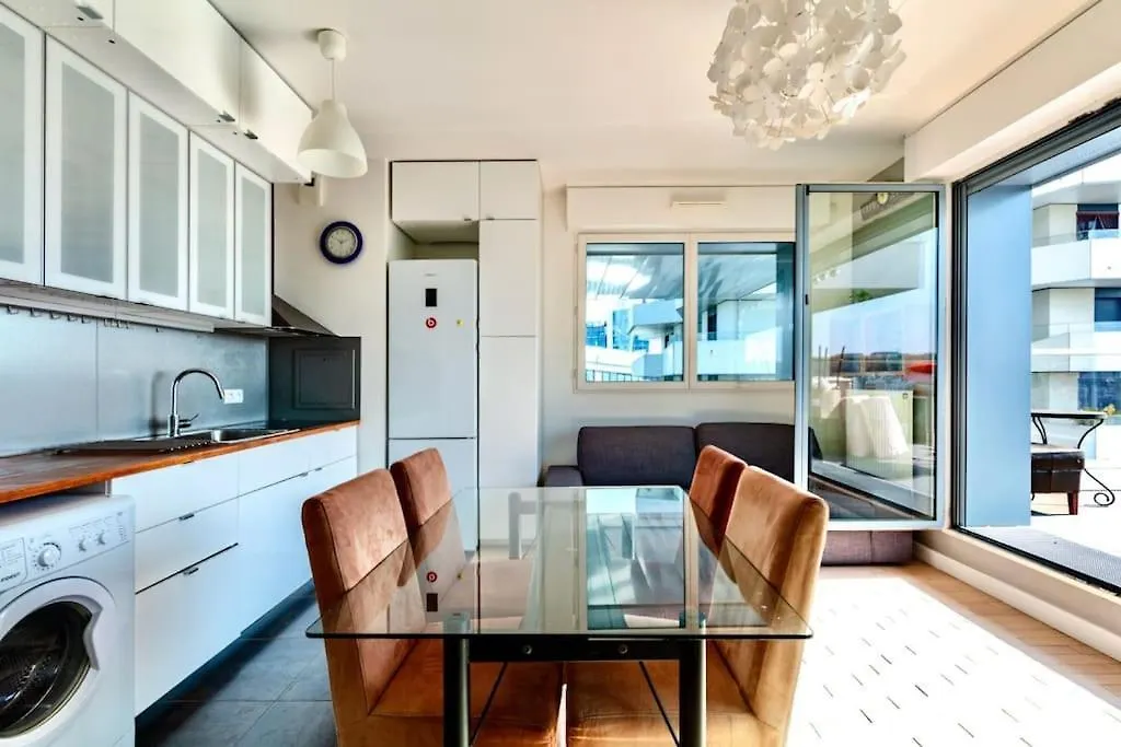 Appartement Entier Terrasse View Parking Gratuit Paris Lejlighed